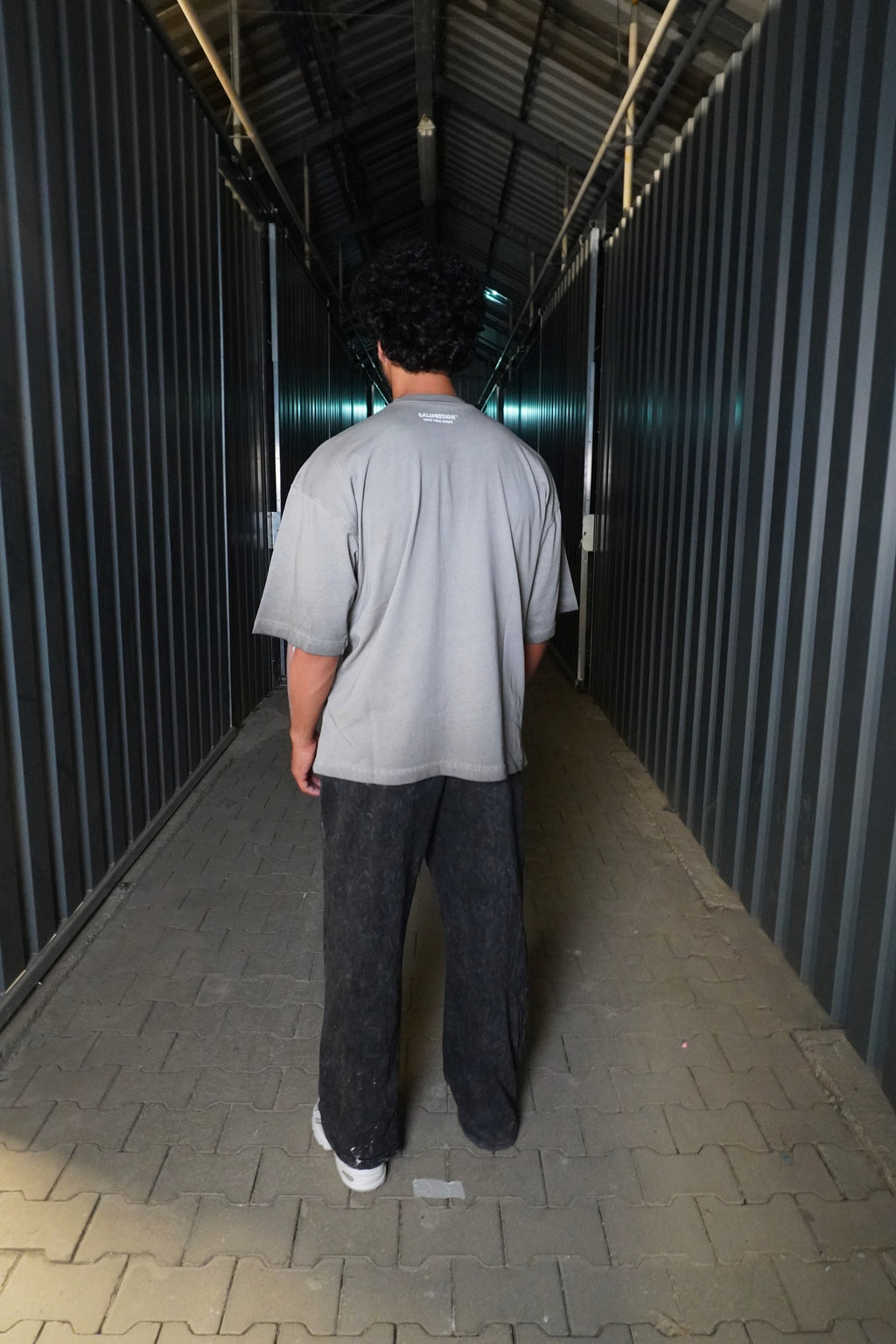 CMN Tee — Stone Grey