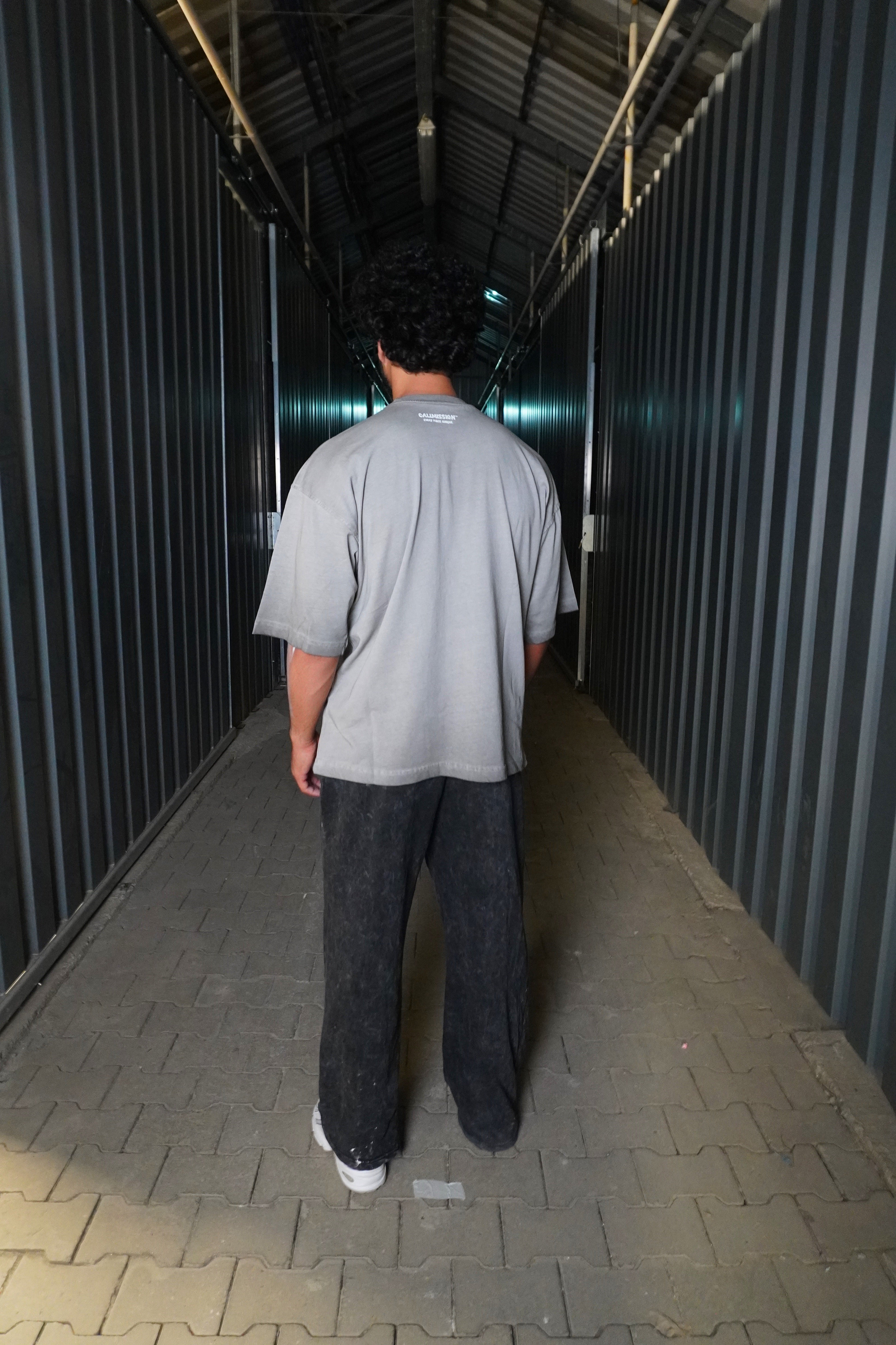 CMN Tee — Stone Grey