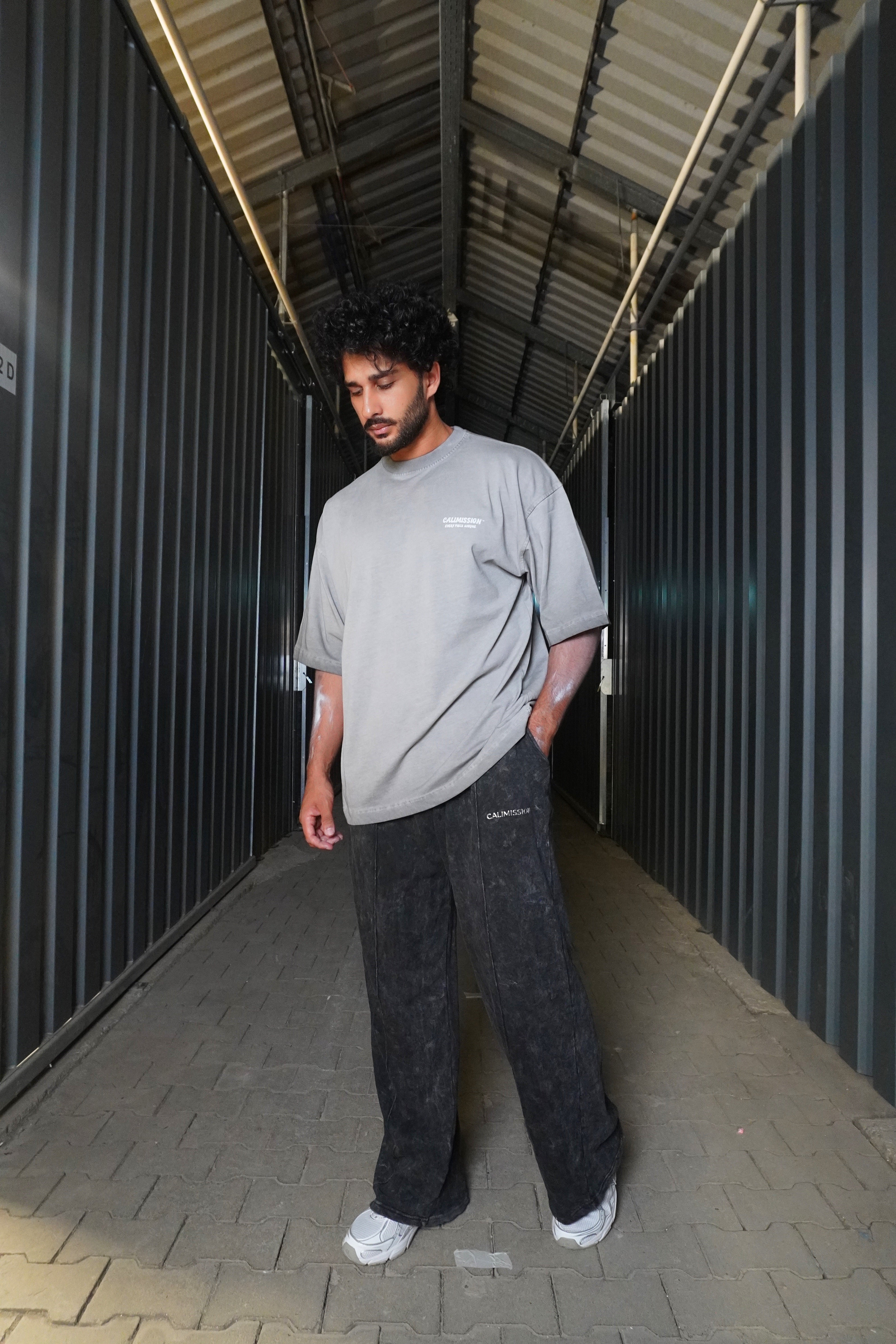 CMN Tee — Stone Grey