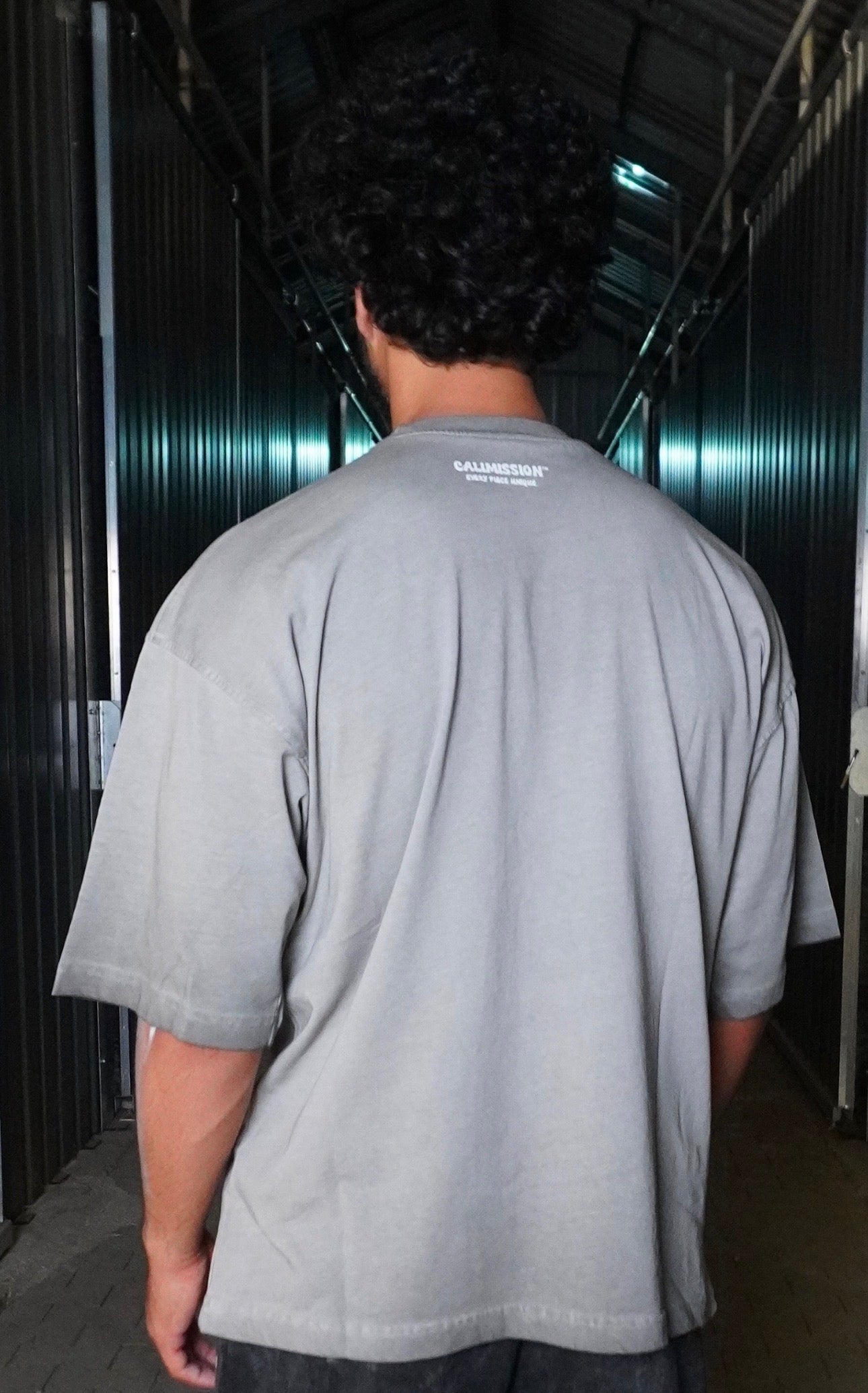 CMN Tee — Stone Grey