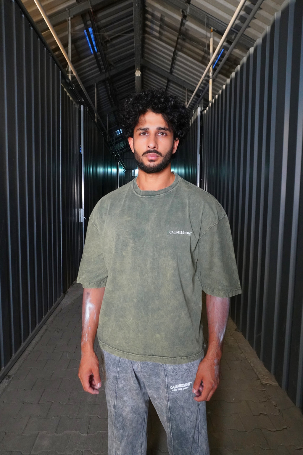 CMN Tee — Washed Olive