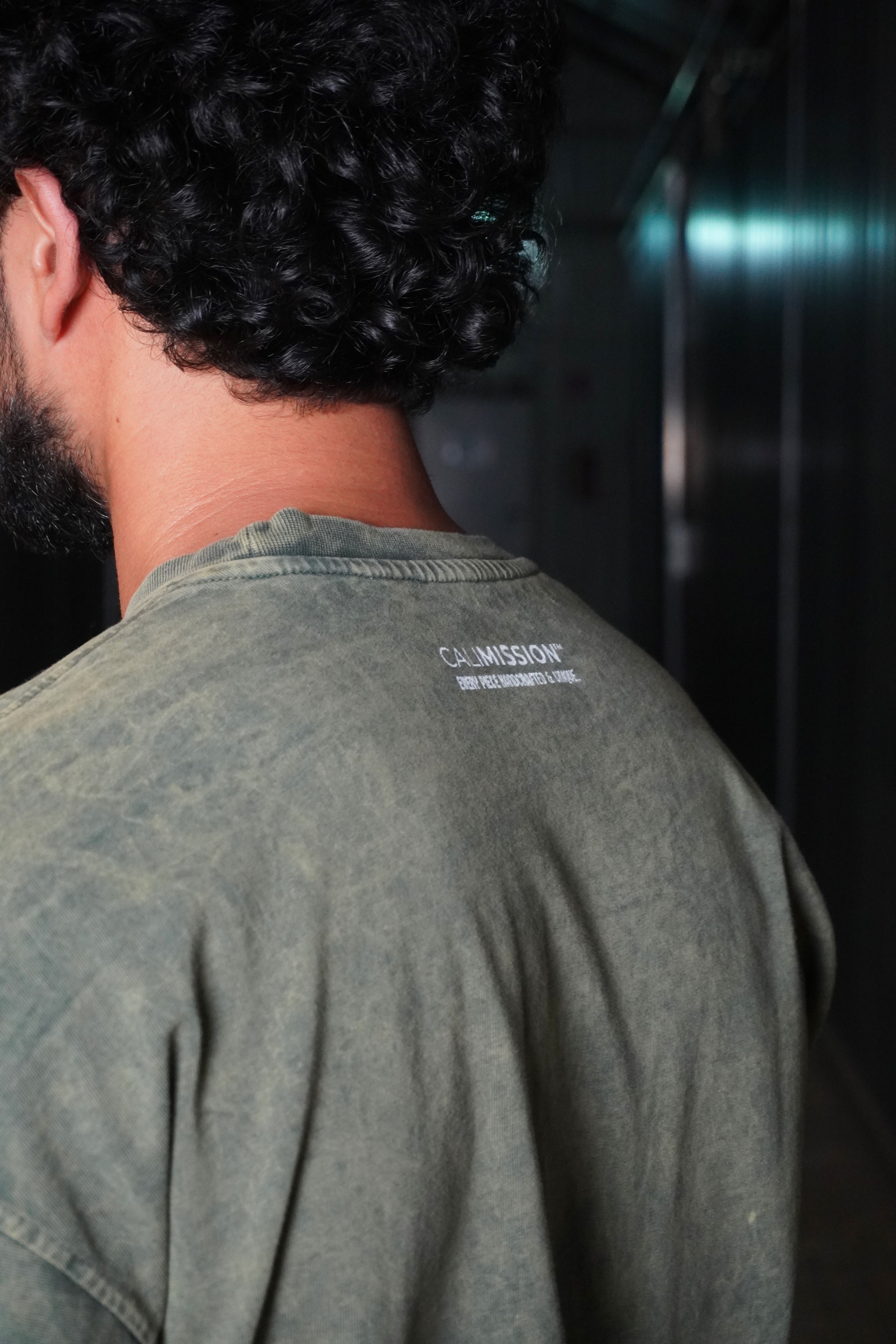 CMN Tee — Washed Olive