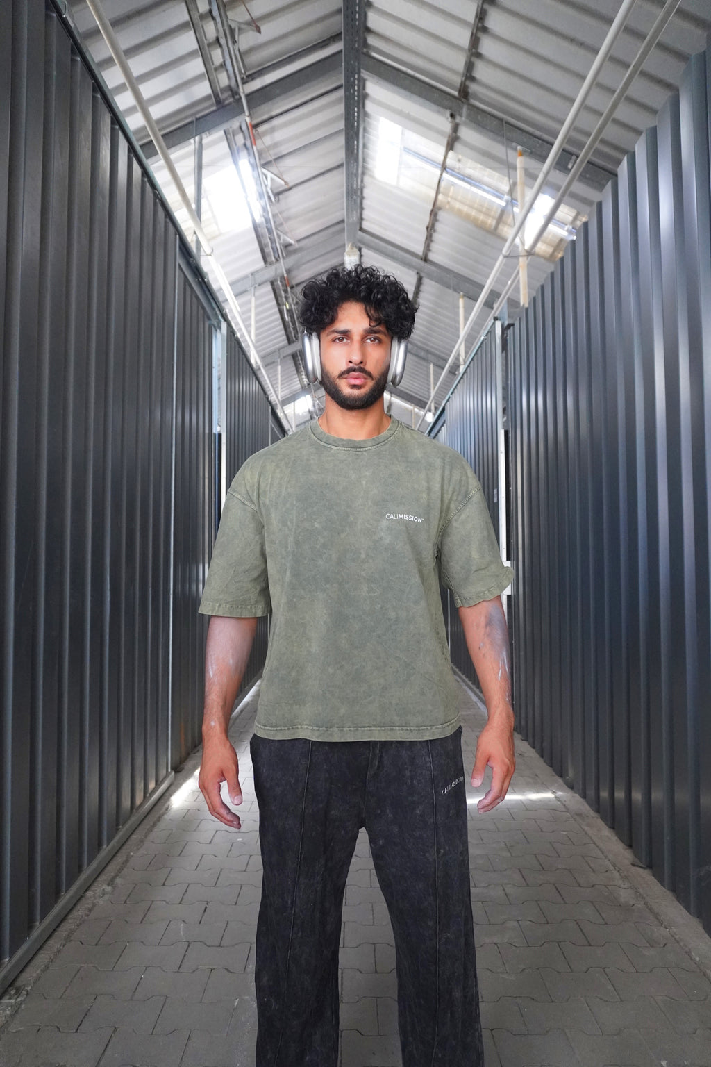 CMN Tee — Washed Olive