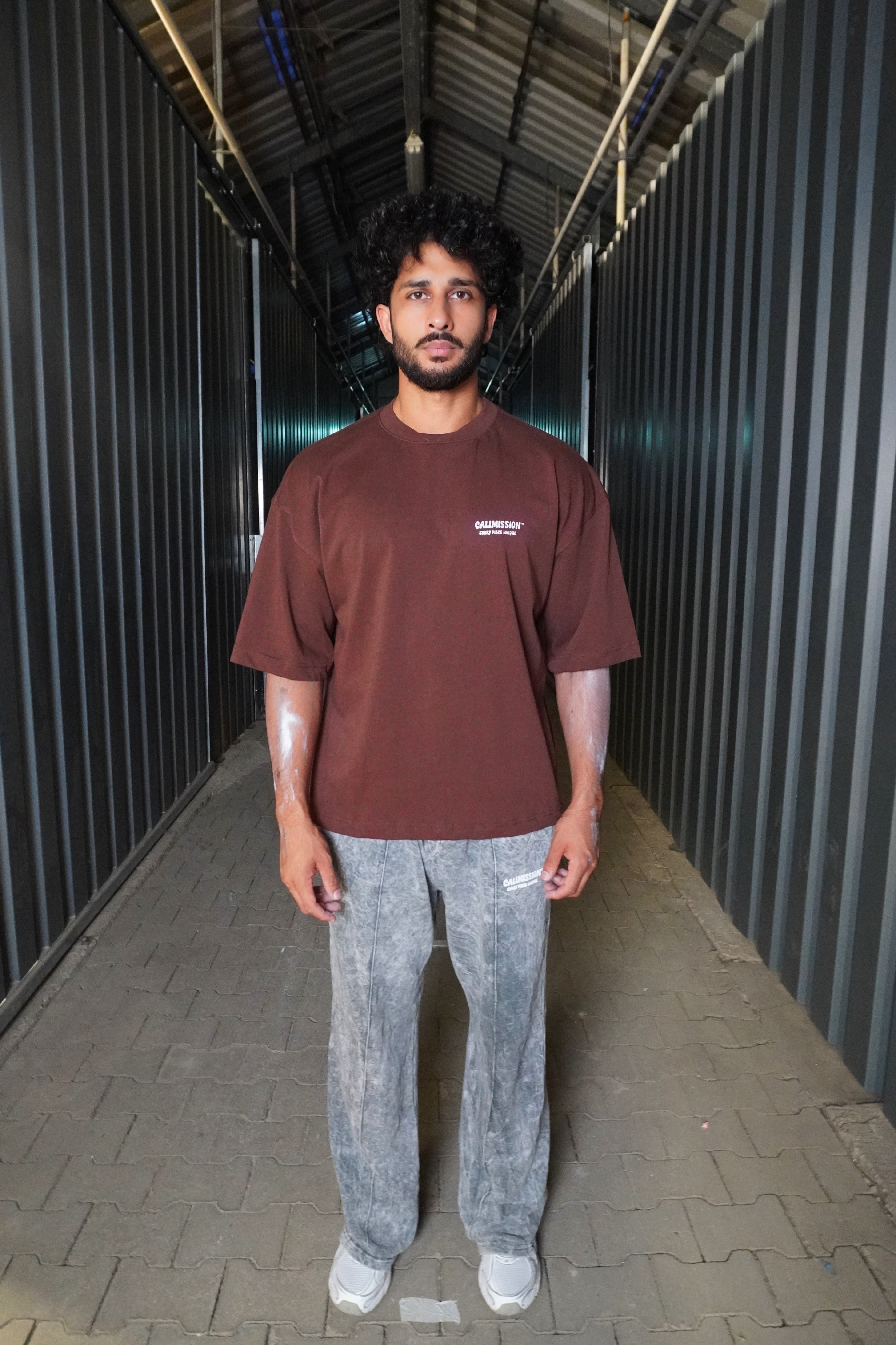 CMN Tee — Chocolate Brown