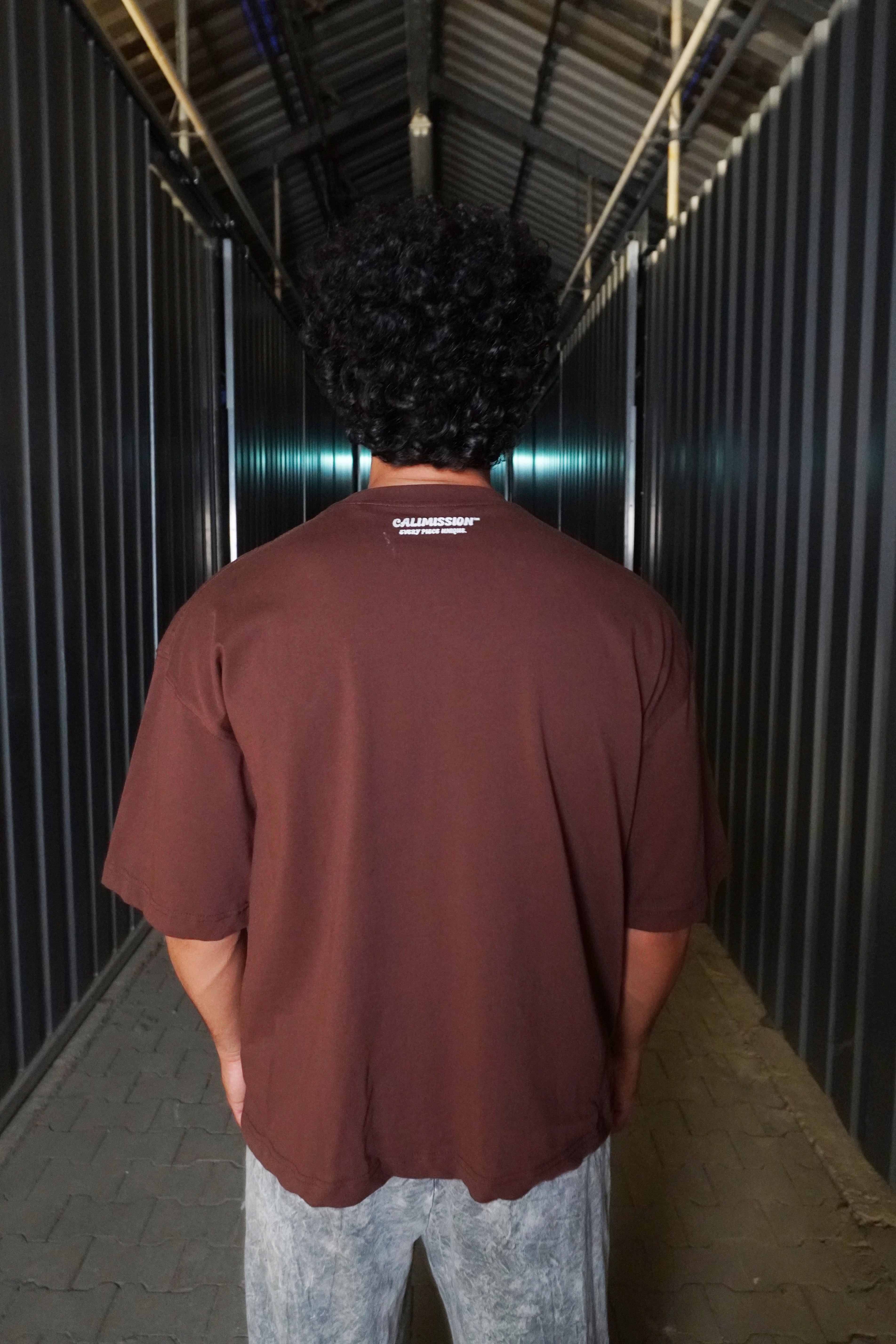 CMN Tee — Chocolate Brown
