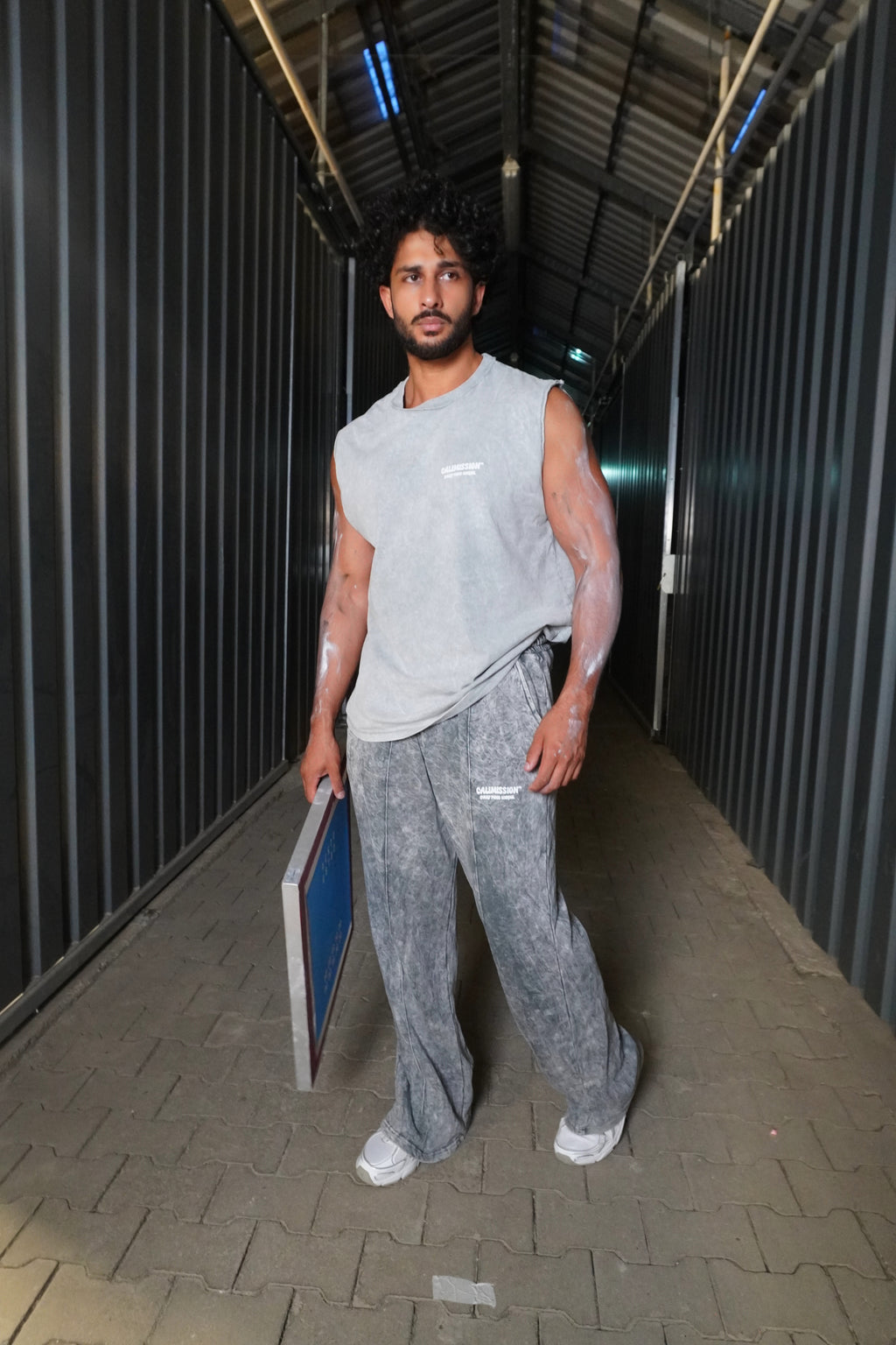 CMN Tank 001 — Washed Grey