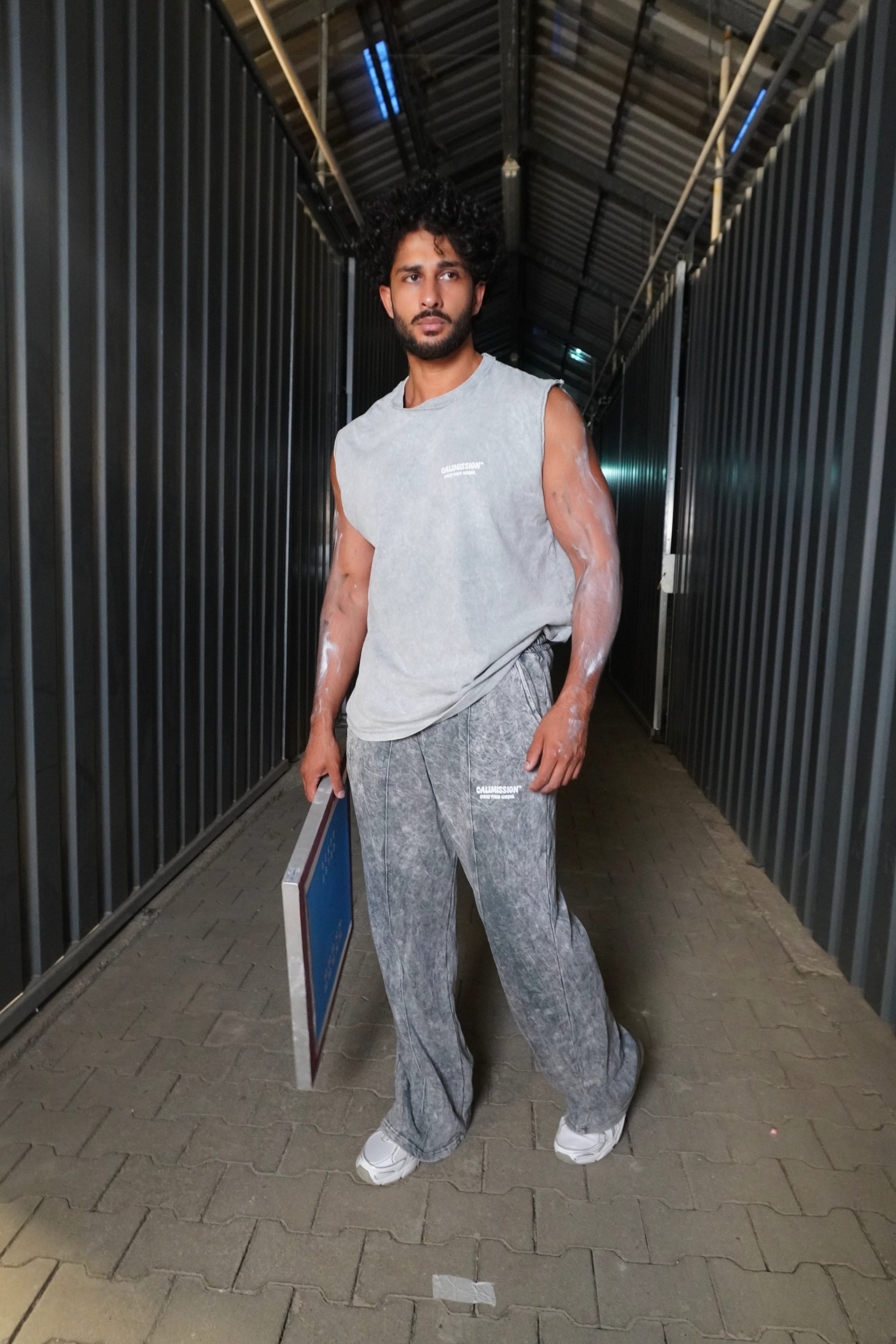 CMN Tank 001 — Washed Grey