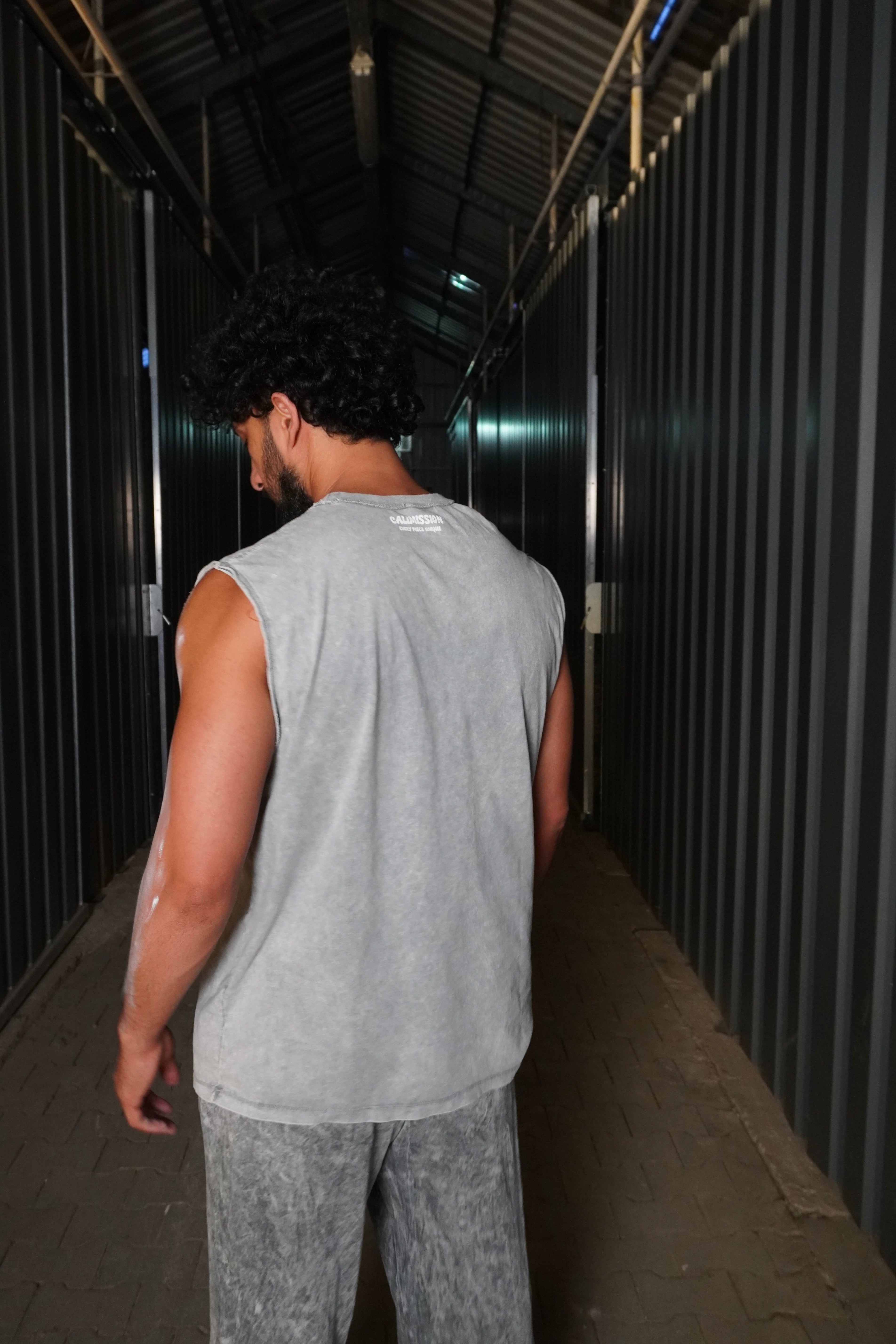 CMN Tank 001 — Washed Grey
