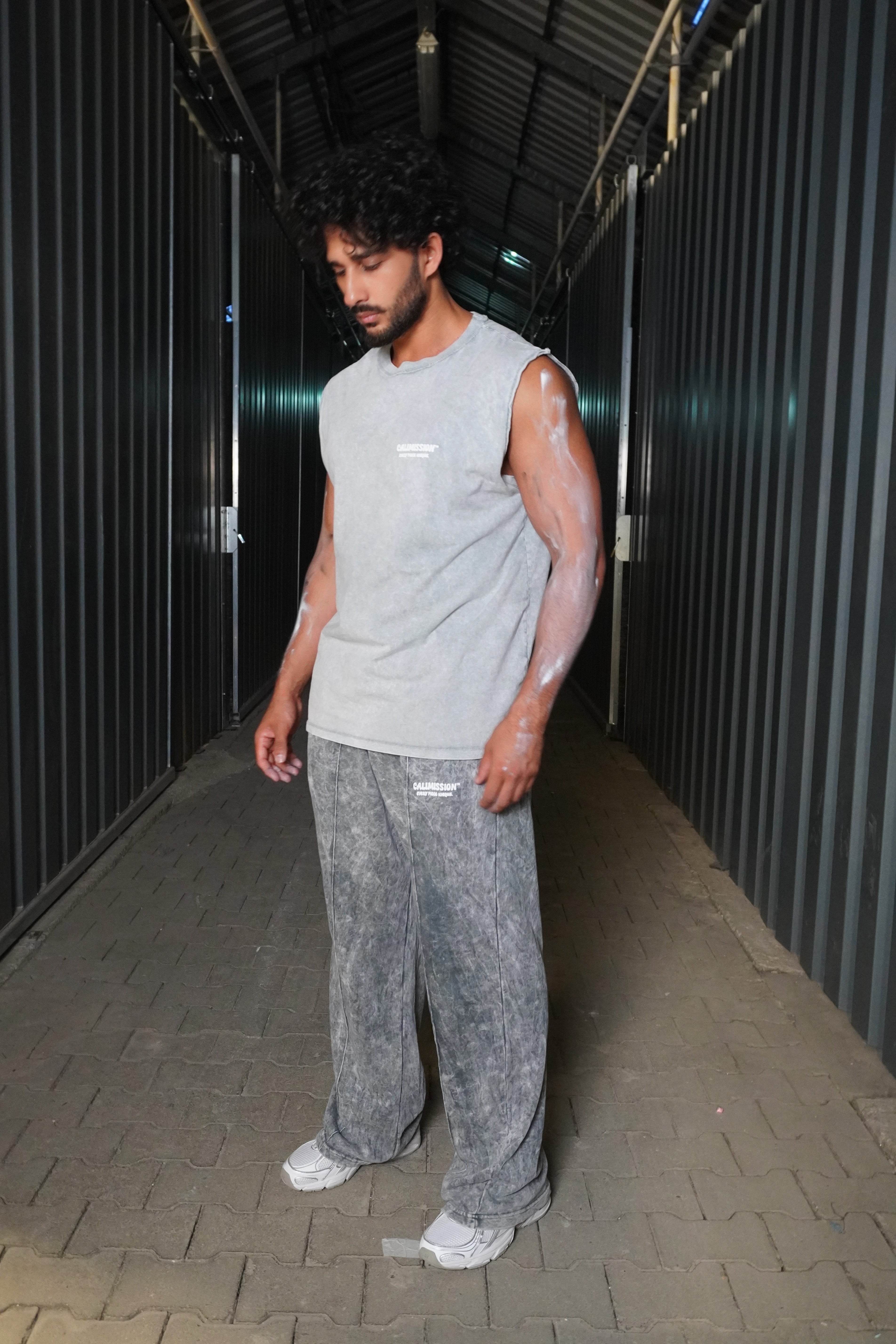 CMN Tank 001 — Washed Grey