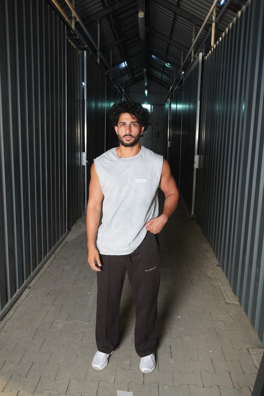 CMN Tailored Pants — Dark Brown