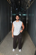 CMN Tailored Pants — Dark Brown