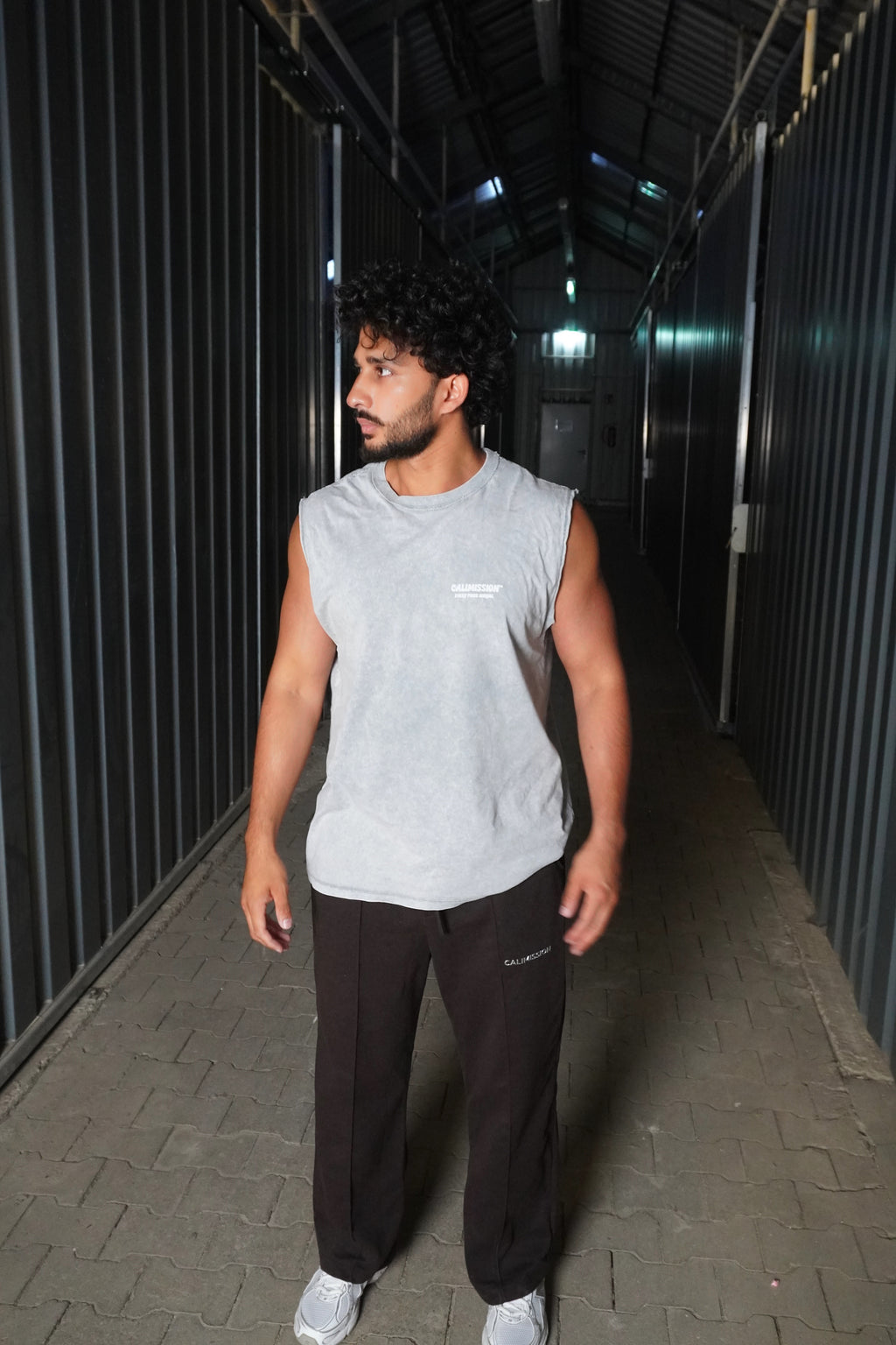 CMN Tailored Pants — Dark Brown