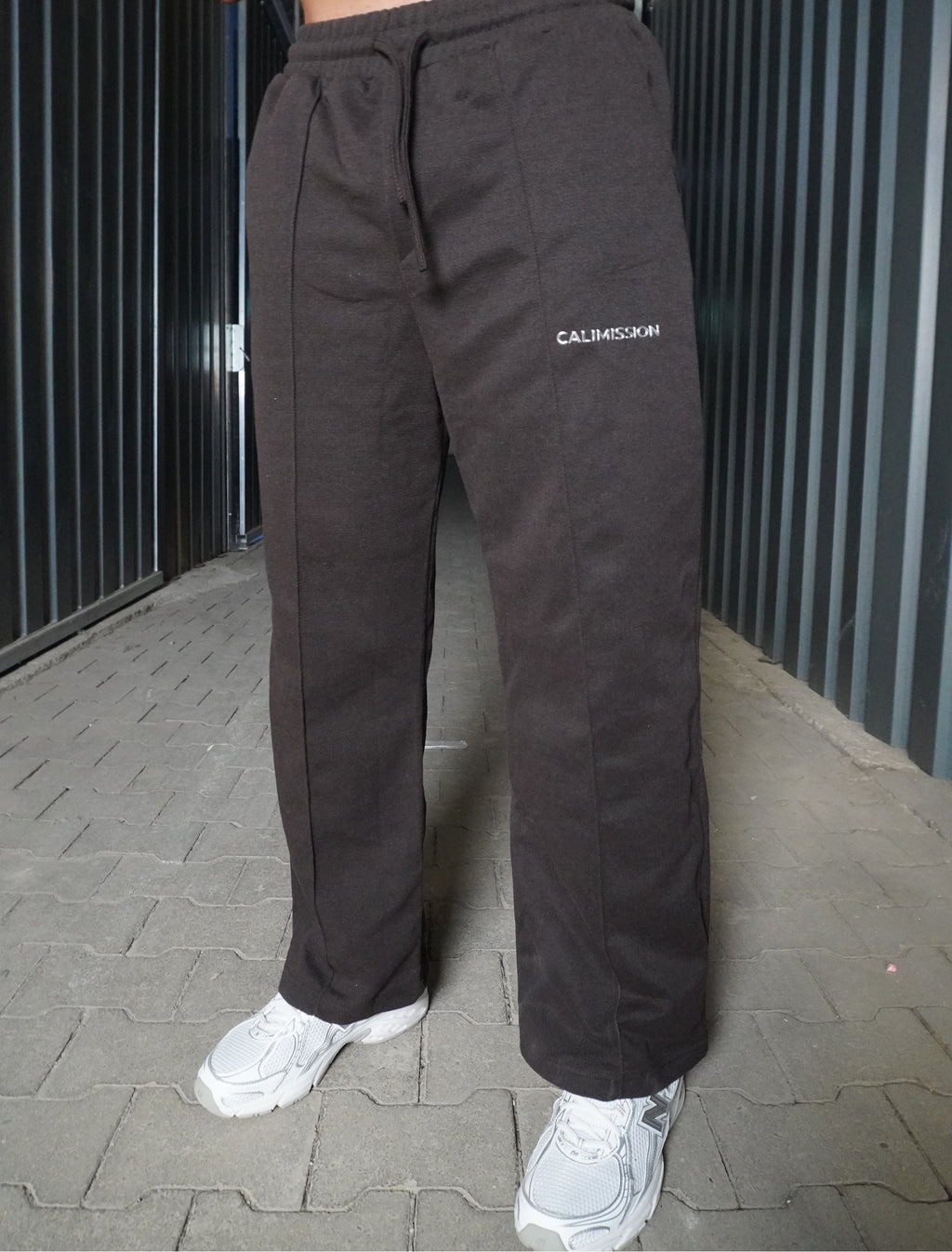 CMN Tailored Pants — Dark Brown