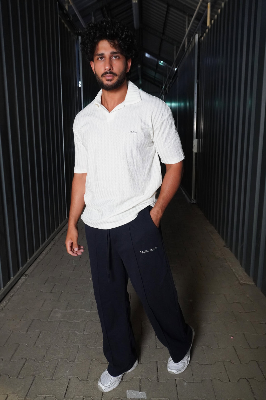 CMN Tailored Pants — Navy