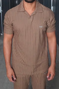 CMN Rib Polo – Mocha