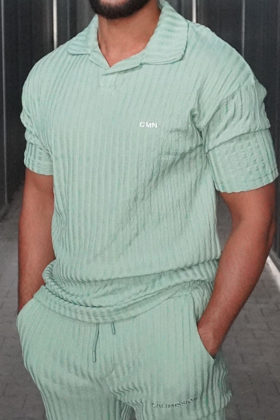 CMN Rib Polo – MINT