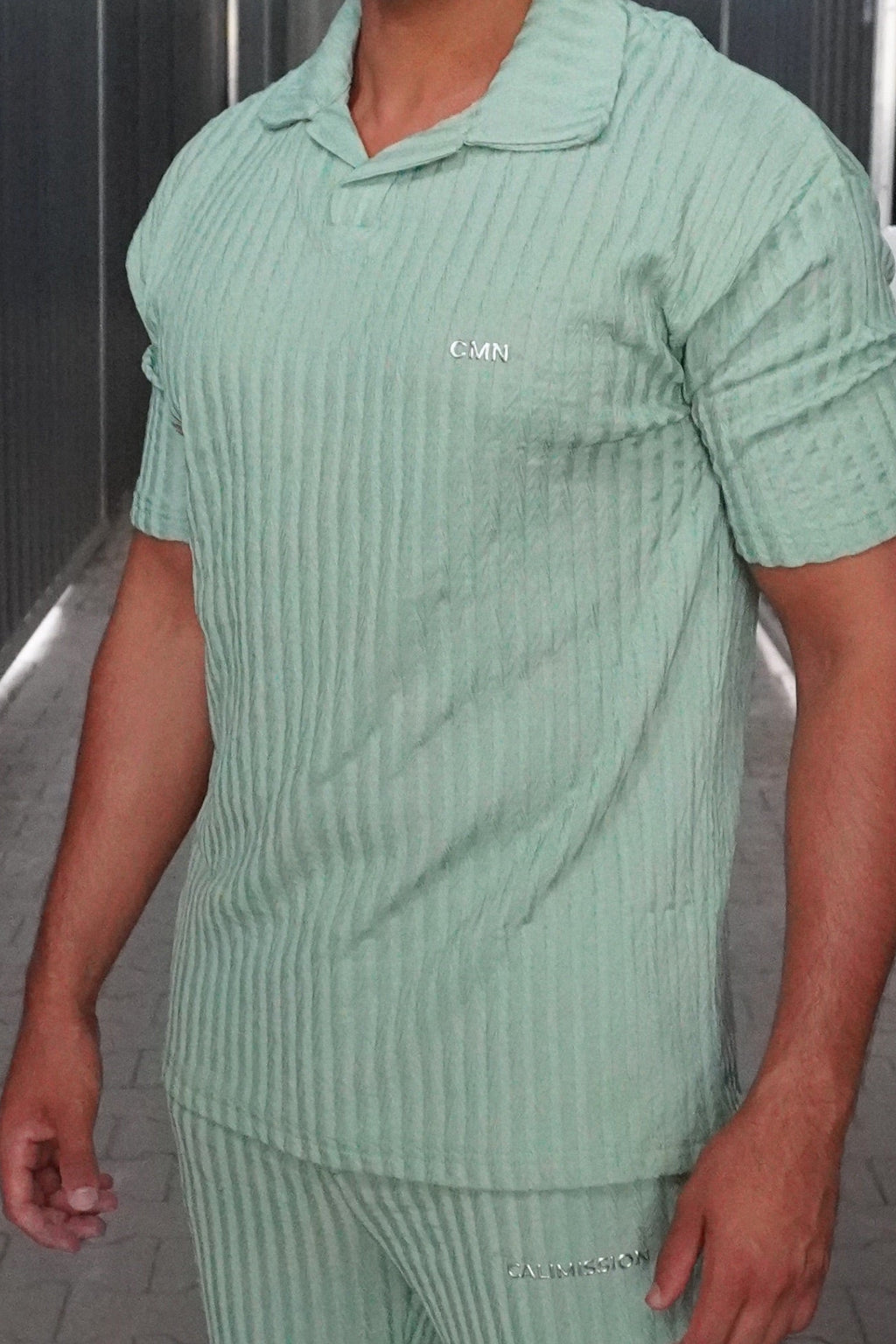 CMN Rib Polo – MINT