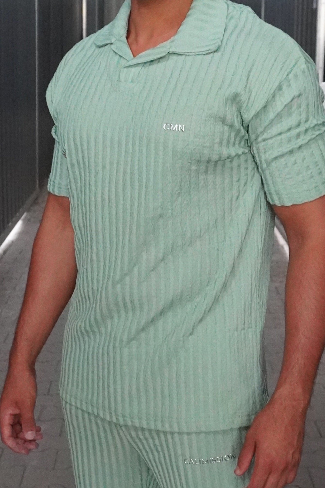 CMN Rib Polo – MINT